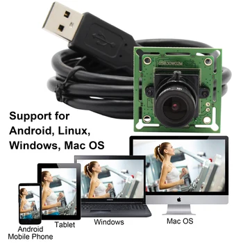 0.3 mp camera web 640X480 VGA MJPEG YUY2 CCTV OV 7725 CMOS 30W Free Driver Digital USB PC Camera Module for Win7, Win8 Win10