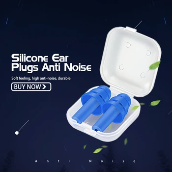 1 3 5Pcs Nouă Spirală Solid Dopuri pentru Urechi din Silicon de Somn Anti-Zgomot Sforait Dopuri de anulare a zgomotului Pentru Dormit de Reducere a Zgomotului