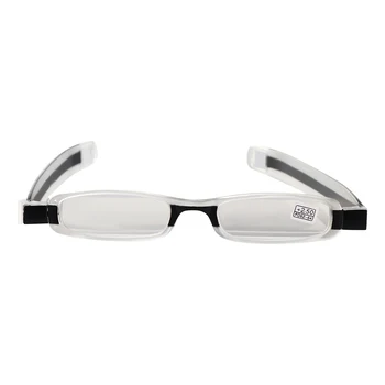 1 BUC Modernizate 360 de Grade de Rotație de Ochelari de Citit Ultraportability Mini Slim Pliante de Ochelari de vedere Ochelari pentru Bătrânul Bunica