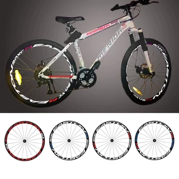 1 buc Multicolor Biciclete MTB de Ciclism Biciclete Decalcomanii de Biciclete Jante Autocolante Reflectorizante pentru Biciclete Rim Decalcomanii Autocolante Biciclete