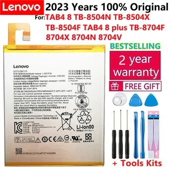 100% Original Bateriei Pentru Lenovo TAB4 8 TB-8504N TB-8504X TB-8504F TAB4 8 plus TB-8704F 8704X 8704N 8704V L16D1P34 baterii