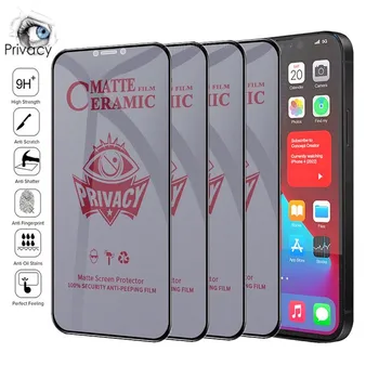 100buc Confidențialitate Ceramica Anti-Șoc Film HD Mată Ecran Protector de Acoperire Pentru IPhone 14 Pro Max 13 Mini 12 11 XS XR X 8 7 Plus SE