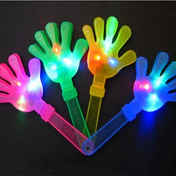 10BUC LED Hand Clapeta Filtru de Zgomot Luminos Jucarii Flash Light Glow Stick Petrecere Concert Favoarea Cluburi Consumabile Copil Cadou Jucărie