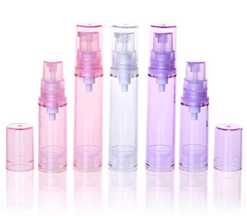10BUC/LOT Gol pompa airless sticle de plastic vid-presiune cu emulsie de sticla cu lotiune pompa de pe care pleacă ambalaje cosmetice