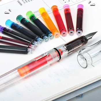 10buc/set Culoare Cerneala Refill Cartridge3.4 Calibru Pen Universal De Umplere Cu Cerneală Soluție Avansată De Birou Rechizite Școlare