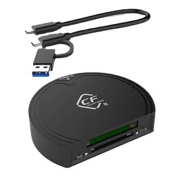1Set Cititor de Carduri Cfexpress Tip B/Card de Memorie SD Adaptor USB3.2 Gen2 de Mare Viteză Cititor de Card de 10Gbps