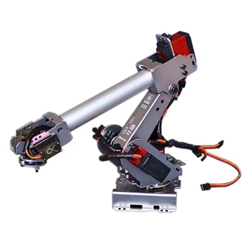 1Set Multi-axe Braț Robotic Manipulator cu 20 KG 25 KG de Metal Digital Servo pentru 6 Axe Model Mecanic Gheara Clemă de Prindere