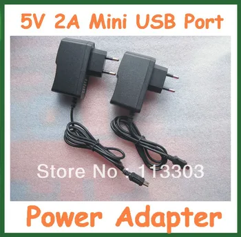 2 buc 5V 2A Port Mini USB Încărcător Adaptor de Alimentare pentru Tableta Freelander Q20 Onda Vi10 AC 100V-240V Putere de Aprovizionare