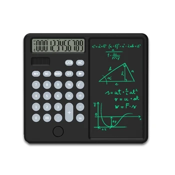 2 în 1 LCD Desen Bord Calculator Scrisul Notebook Resuable USB LCD Scris Comprimat 6 Sketchpad Pentru Birou Școală