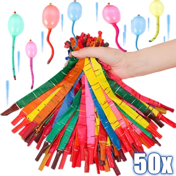 20/50PCS Multicolor Latex, Baloane Copii Ourdoor Zbor Fâșie Lungă Baloane de Rachete Latex Classic Bile de Aer Petrecere de Ziua Decor