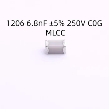 2000PCS/LOT C3216C0G2E682JT000N Condensator 1206 de 6,8 nF ±5% 250V C0G MLCC