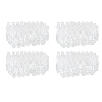 200X Goale de Plastic Clar Ceata Fina de Pulverizare Sticle Cu Microfibră de Curățare Pânză, 20 ml Container de unică folosință