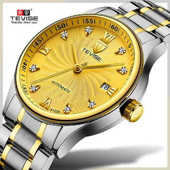 2019 Tvise Brand Bărbați Ceas Mecanic De Moda De Lux Ceasuri Ceasuri Automate Ceas De Mână Rezistent La Apă Ceas Relogio Masculino
