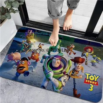 2023 Disney Toy Story Buzz Lightyear Covor De Desene Animate Podea Mat Stil Nordic Acasă Preș De Baie-Toaletă Covor Dormitor Uz Casnic