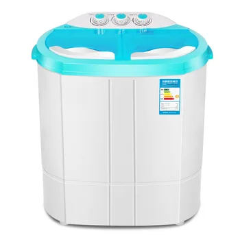 240w putere Mini mașină de spălat poate spala 3.0 kg haine+120w putere 2kg deshidratare twin cadă de sus de încărcare mașină de spălat și uscător SEMI-AUTOMATĂ de SPĂLARE