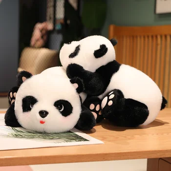 25/40/55cm Drăguț Minte Panda Pernă de Pluș Jucărie Drăguț Animale Împăiate Panda Plushies Papusa Anime Moale Jucării pentru Copii pentru GirlsHome Decor