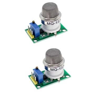 2X MQ137 Amoniac Gaz Senzor de Detectare a Modulului de NH3 Gaz Modulului Senzorului de Aparat de uz Casnic Accesorii Analogice