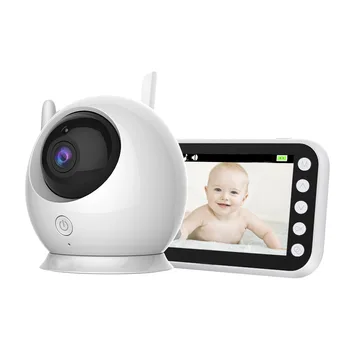 4.3 Inch, 2MP 1080P Wireless PTZ Interfon Baby Monitor VOX Afișare a Temperaturii Alimentare Reaminti Bona Cam Video Babysistter Camera