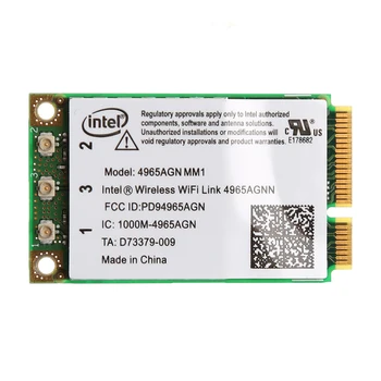 4965AGN NM1 placa WiFi 300MB Dual Band Mini PCIE WIFI Wlan Adaptor Conector