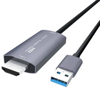 4K Video Capture Card HDMI-compatibil Cu USB 2.0 Tip C Grabber Recorder pentru PS4 Jocul DVD Video Camera Înregistrare Live Streaming