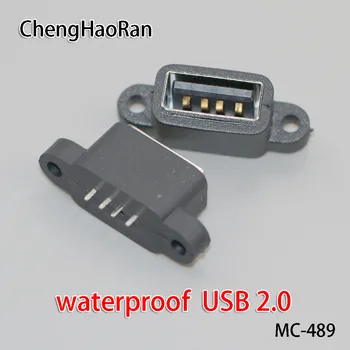 5 10BUC 20buc Impermeabil USB 2.0 pentru Încărcare de Date Jack 4Pin USB Interfață Built-in Portul Conector Mufă Jack Soclu PCB Dock de sex Feminin