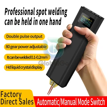 5000mA Display LCD DIY Sudare Pen Sudor de Mână cu Declanșare Automată Pentru 18650 Sudură Mini Spot Weld