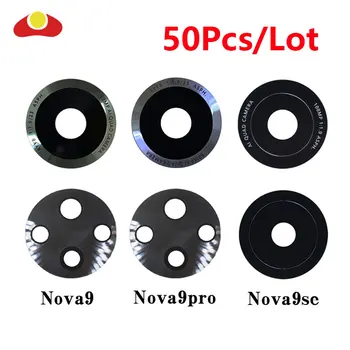 50Pcs din Spate aparat de Fotografiat Lentilă de Sticlă Pentru Huawei Nova 9 SE Nova 9 Pro Nova 9se 9Z 9 Z Cu Adeziv Autocolant Piese de schimb