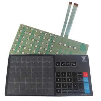 5set Nouă Versiune în limba engleză tastatură film cu circuitul De Digi SM-80 SM-90 SM-110 Cântar Electronic de Cântărire Scară printer