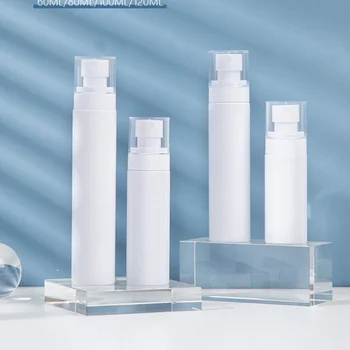 60ml/80ml/100ml Plastic Alb Apă de Hidratare Sticla cu Pulverizator Poate Fi Reumplut În Călătorie Portabil de produse Cosmetice de Ambalare Container
