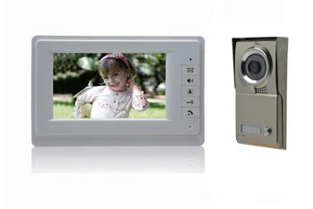 7 inch TFT Monitor 600TVL Ușa Camerei Două sensuri Interfon Video Ușa Telefon