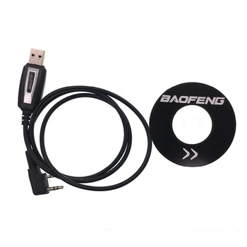 ABCD Ușor USB Cablu de Programare pentru BAOFENG UV5R/888s Walkie K Conector de Sârmă