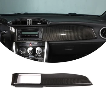 ABS, Fibra de Carbon Interior Masina tabloul de Bord Capacul Panoului Ornamental Decoratiuni Autocolante Pentru Toyota 86 Subaru BRZ 2012-2020 Accesorii Auto