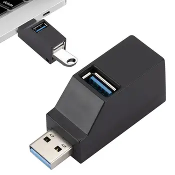 Adaptor USB Extender USB 3.0 Hub Port de Extensie Pentru Laptop 3-Port Plug-and-Play Expander Hub Puternic Portul de Alimentare Extensie Pentru