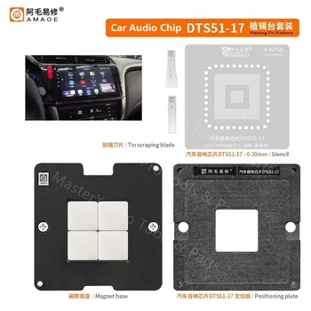 AMAOE Reball Kit Placa DTS51-17 RX6800XT RTX3050 BGA Stencil Plantare Tin de Platforma de Dispozitiv Audio Auto cu Cip GPU