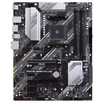 ASUS PRIM B550-PLUS AMD B550 (Ryzen AM4) ATX placa de baza cu dual M. 2, PCIe 4.0, 1 Gb Ethernet, DisplayPort/HDMI, SATA 6 Gbps