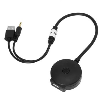 Auto Bluetooth Wireless Audio AUX și USB Muzica Cablu Adaptor pentru Mini