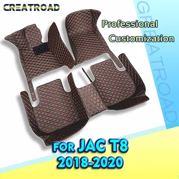 Auto Covorase Pentru JAC T8 2018 2019 2020 Auto Personalizate Picior Tampoane de Automobile Covor de Acoperire Accesorii de Interior