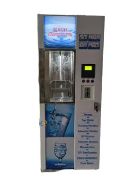 Automat Chioșc Standuri de Apă de Mașini cu Sisteme de Purificare de Gheață Automat Cititor de Card de Credit pentru Vânzare