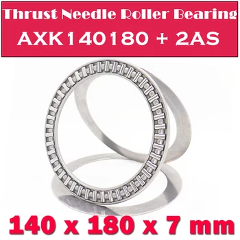 AXK140180 + 2AS Rulmentul Axial cu Ace Cu Două Șaibe AS140180 140*180*7 mm ( 1 buc ) AXK1128 889128 TNB Rulmenti