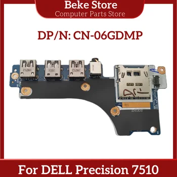 Beke Nou Original DELL 7510 Audio USB Cititor de Card SD Bord CN-06GDMP 06GDMP 6GDMP LS-C543P C543P Navă Rapidă
