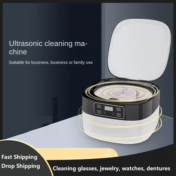 Bijuterii Proteze Ultrasonic Cleaner Ceasuri Ochelari De Echipamente De Curățare A Unghiilor Accesoriu Lentile De Contact Mici De Curățare Cu Ultrasunete