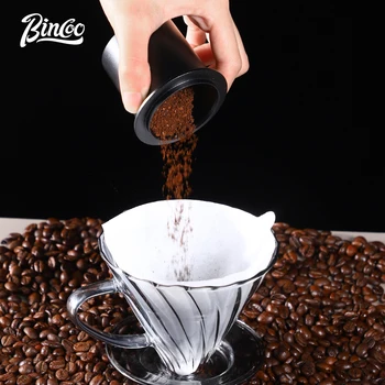 Bincoo 51/53/58mm Cafea, Dozatoare Inox Praf de Cafea Ceasca Coffeeware Accesorii pentru Mașină de Cafea Dozatoare