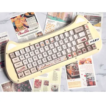 Bobo lapte de iepure tema Cherry Profil keycap PBT material personalizate mecanice keyboard keycap 150key set complet