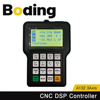 BODING RichAuto CNC Controller DSP A132 3Axis pentru Transformarea & Sculptură Strung Sistem de Control al Mișcării