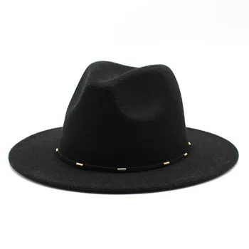 britanic top hat pentru Femei pălărie pentru bărbați pălării de Cowboy jazz transport gratuit lux femeie fedora moda elegant capela panama pentru fete noi