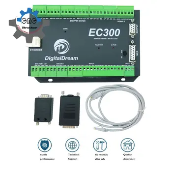 CNC Ethernet Upgrade Mach3 USB Controler de Mișcare EC300 3/4/5/6 Axa Mașină de Frezat Card de Control Fără Indicator luminos