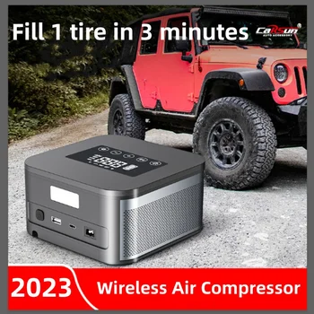Compresor auto Portabil Compresor de Aer de 30 de Blocul motor Inflație Rapidă Potrivit Pentru Camion SUV Display Digital Electric Pompa de Aer