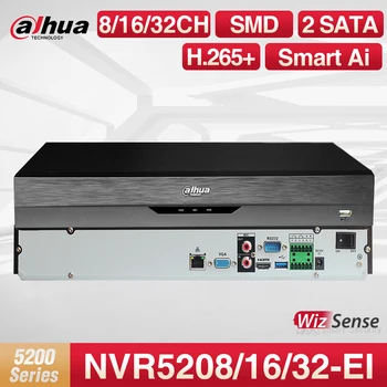 Dahua Wizsense 8/16/32 Canale NVR Securitate CCTV Sistem de Protecție 2HDD de Recunoaștere a Feței ONVIF NVR5208-EI NVR5216-EI NVR5232-EI