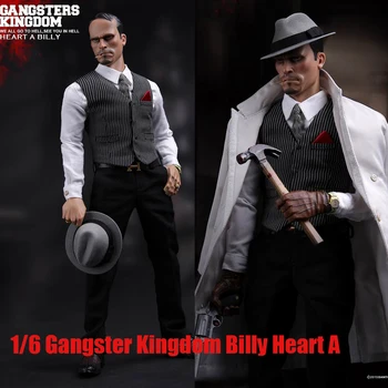 DAMTOYS GK012 1/6 Masculin Soldat Gangster Unit Billy Inima de Un Set Complet Cu Arma 12