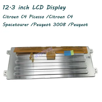 De Brand Nou Original LLB123LT01 12.3 Inch Ecran LCD pentru Citroen C4 Spacetourer Peugeot 3008 Navigare Auto de Bord Monitorizează